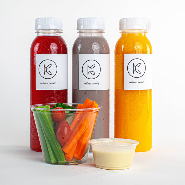 Fresh-pressed juices and healthy snacks - Kooshi Gourmet Los Angeles Meal Delivery